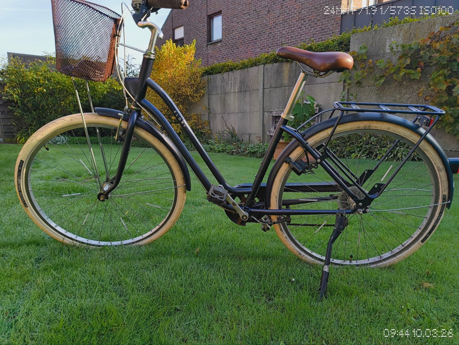 Damesfiets, Fietsen en Brommers, Ophalen, Gebruikt, Velgrem, Versnellingen