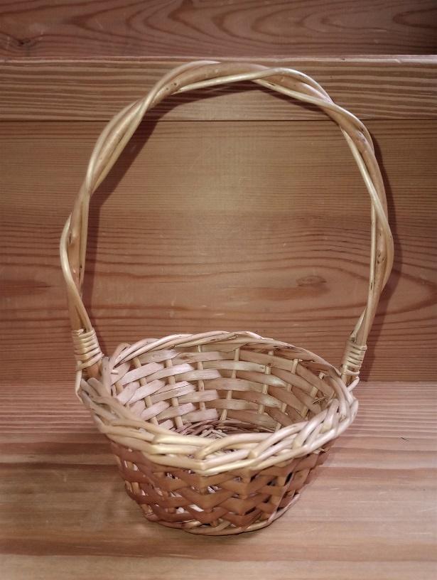 maison - petit panier en osier, Huis en Inrichting, Woonaccessoires | Schalen en Manden, Ophalen, Zo goed als nieuw, Riet, Mand
