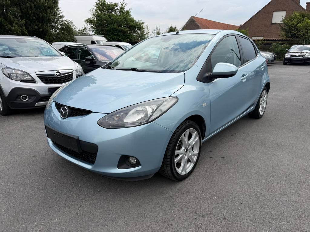 MAZDA 2 BENZINE 1.4, Auto's, Stof, 1398 cc, 4 cilinders, Blauw