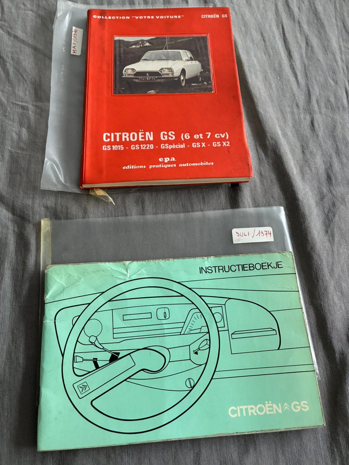 livre technique mode d'emploi Citroën gs, Autos : Divers, Modes d'emploi & Notices d'utilisation, Enlèvement