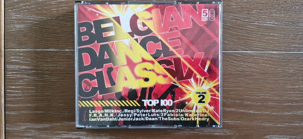 Belgian Dance Classix Top 100 vol 2, CD & DVD, Enlèvement ou Envoi, Comme neuf, Dance, Compilation