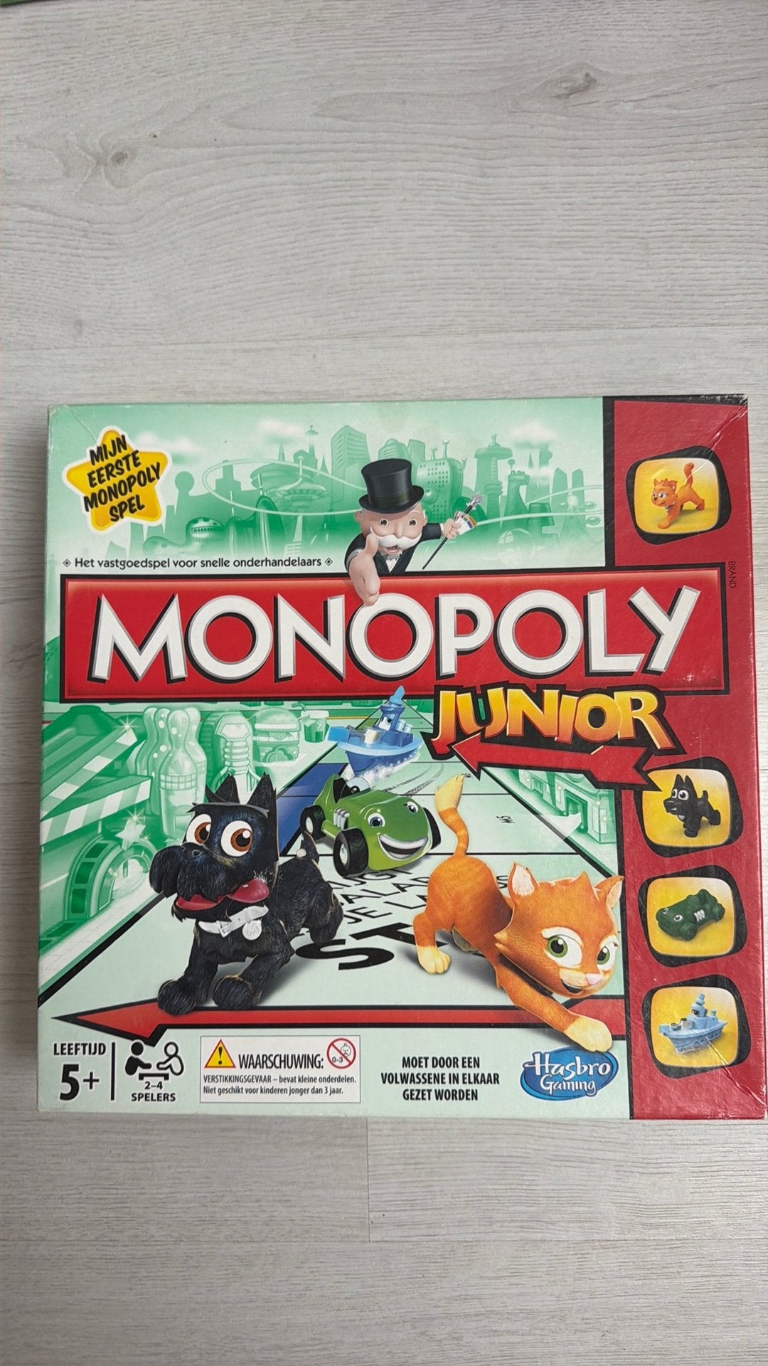 Monopoly Junior, Hobby en Vrije tijd, Ophalen, Zo goed als nieuw