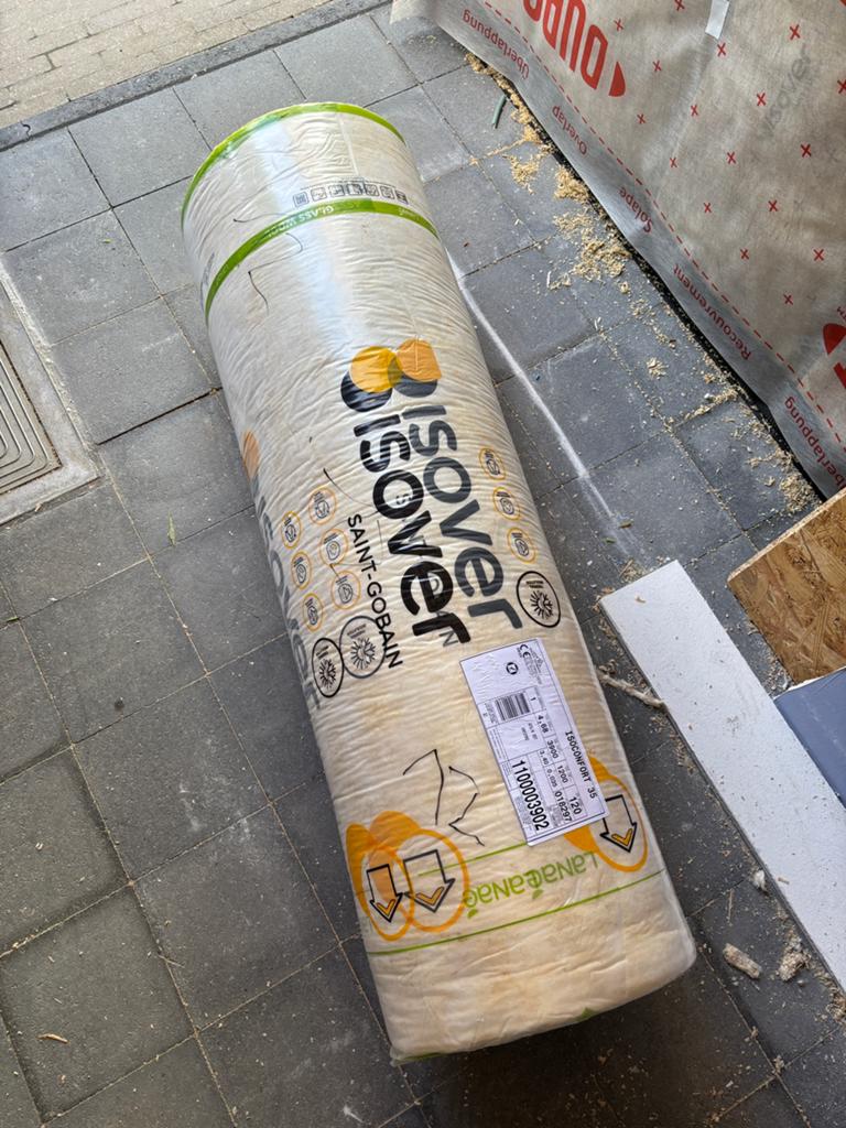Isover Isoconfort 35 120mm isolatie, Doe-het-zelf en Bouw, Ophalen, Nieuw, 8 tot 12 cm, Minder dan 5 m²