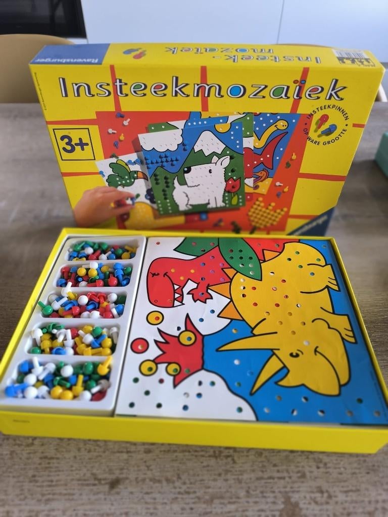 insteekmozaïek, Kinderen en Baby's, Ophalen, Zo goed als nieuw, Knutselen