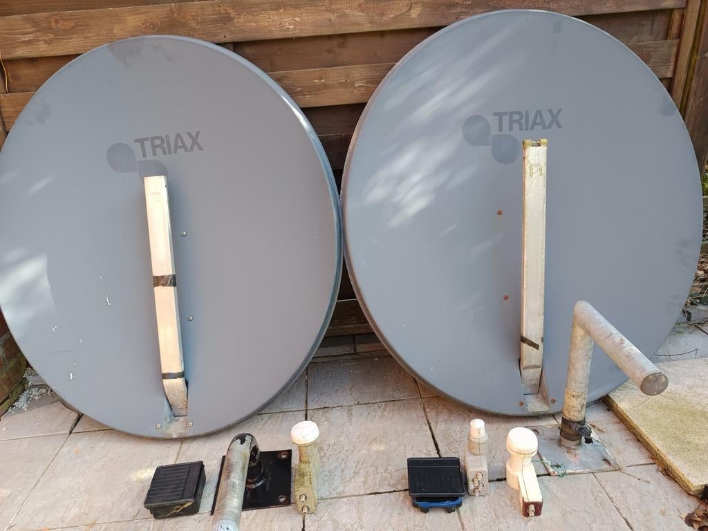 Antennes paraboliques, LNB, Switch, supports, Enlèvement