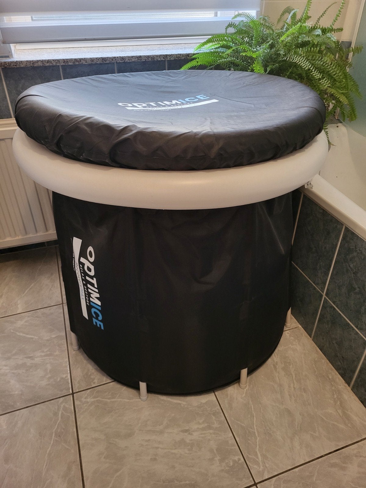 IJsbad opblaasbaar 85 cm, Ophalen, Gebruikt, Badproduct