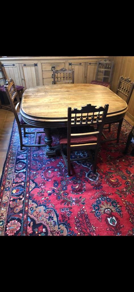 Antieke tafel Henri deux, Enlèvement