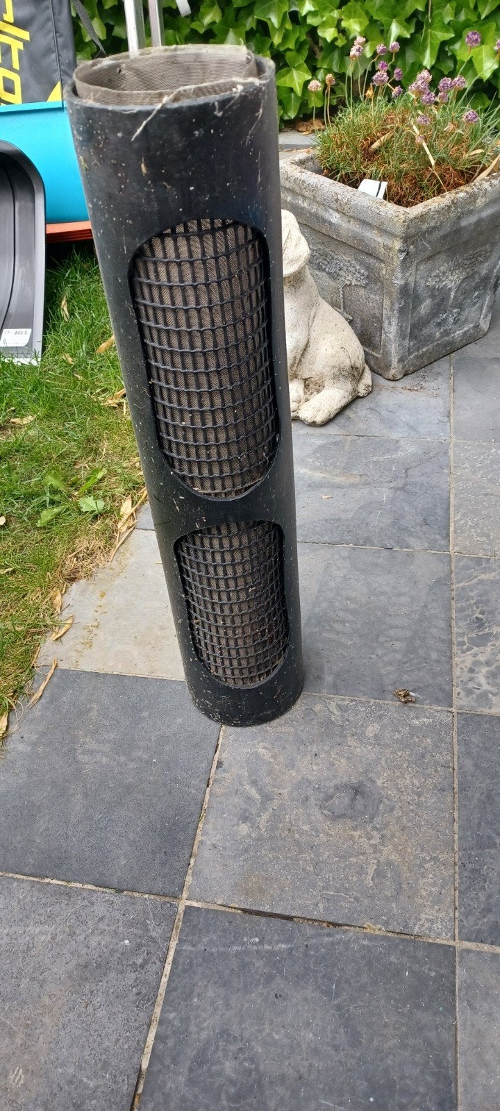 filter regenwaterput, Enlèvement