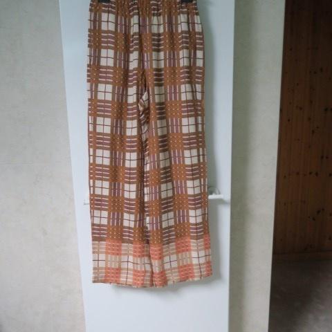 Broek bruin zijde elast. taille Antonelli mt 38-40 (it 44), Taille 38/40 (M), Enlèvement ou Envoi, Comme neuf, Longs