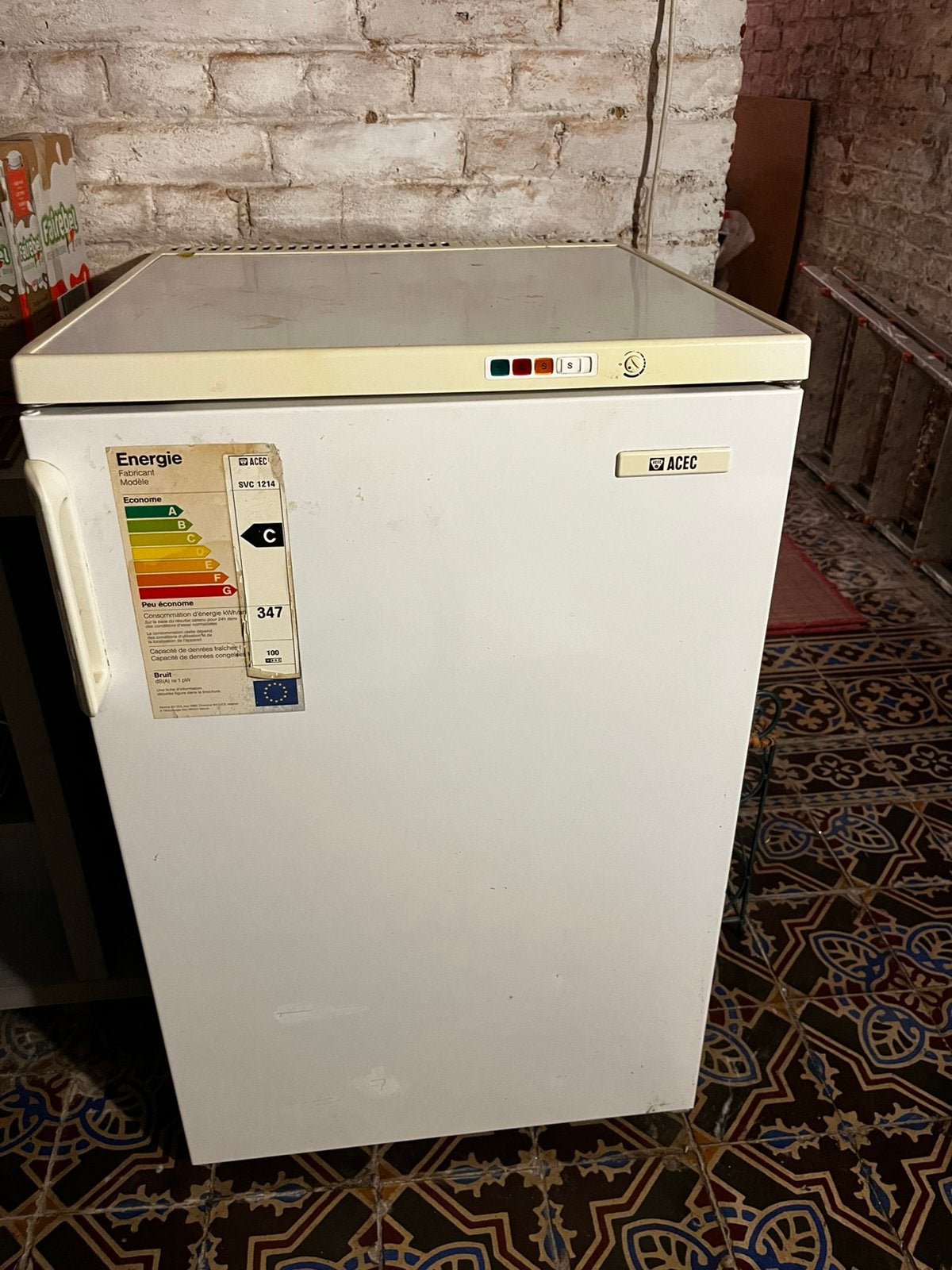 Congélateur, Electroménager, Enlèvement, Utilisé, À Poser, Congélateur