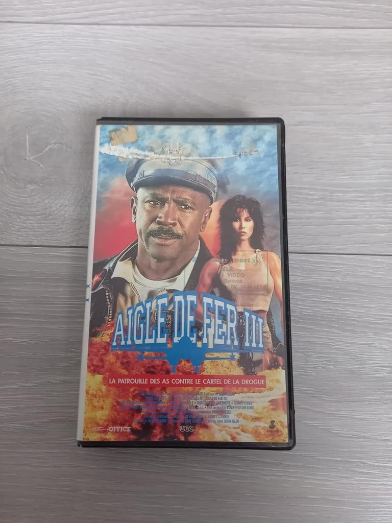 Vhs Aigle de fer 3 (Iron eagle 3), Enlèvement, Utilisé, Action et Aventure