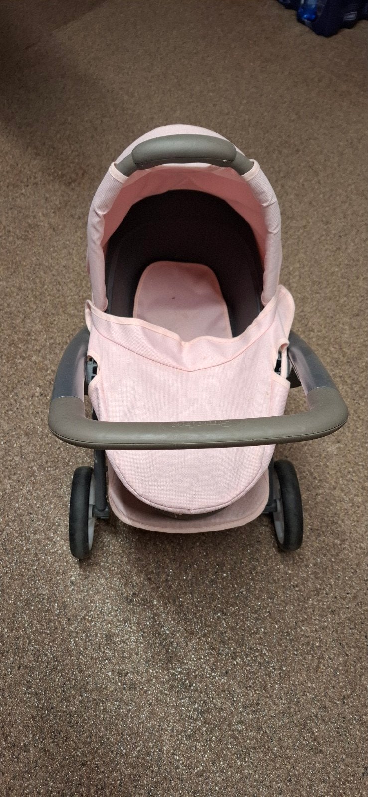 poppenwagen Quinny, Ophalen