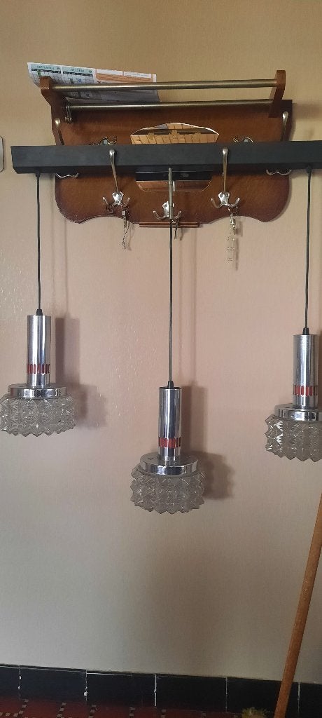 Verlichting vintage, Huis en Inrichting, Ophalen, Gebruikt, Inclusief lichtbron, Vintage