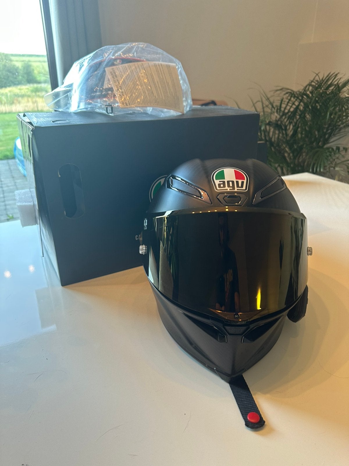 Agv Pista gp rr full carbon mat taille M, Motoren, Kleding | Motorhelmen, Dames, Heren, M, AGV, Nieuw met kaartje, Ophalen