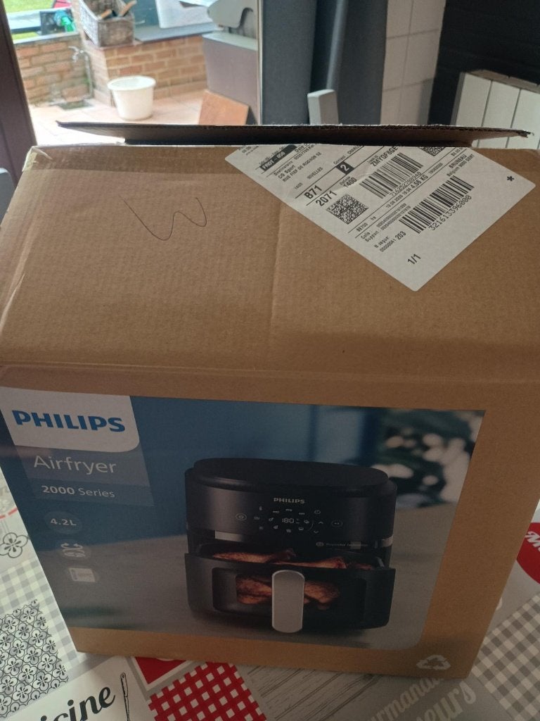 air fryer philips série 2000 neuf, Elektronische apparatuur, Ophalen, Nieuw, Airfryer, 750 t/m 999 gram