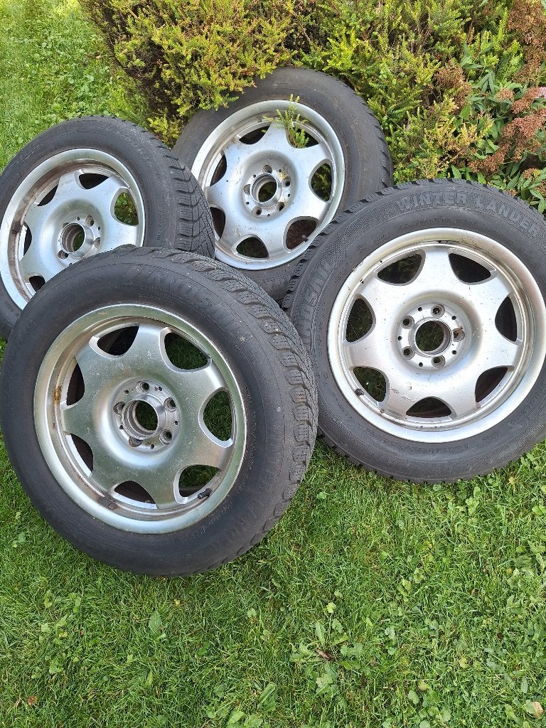 Jantes plus pneus hiver pour Merceses, Pneus hiver, 16 pouces, Véhicule de tourisme, 205 mm