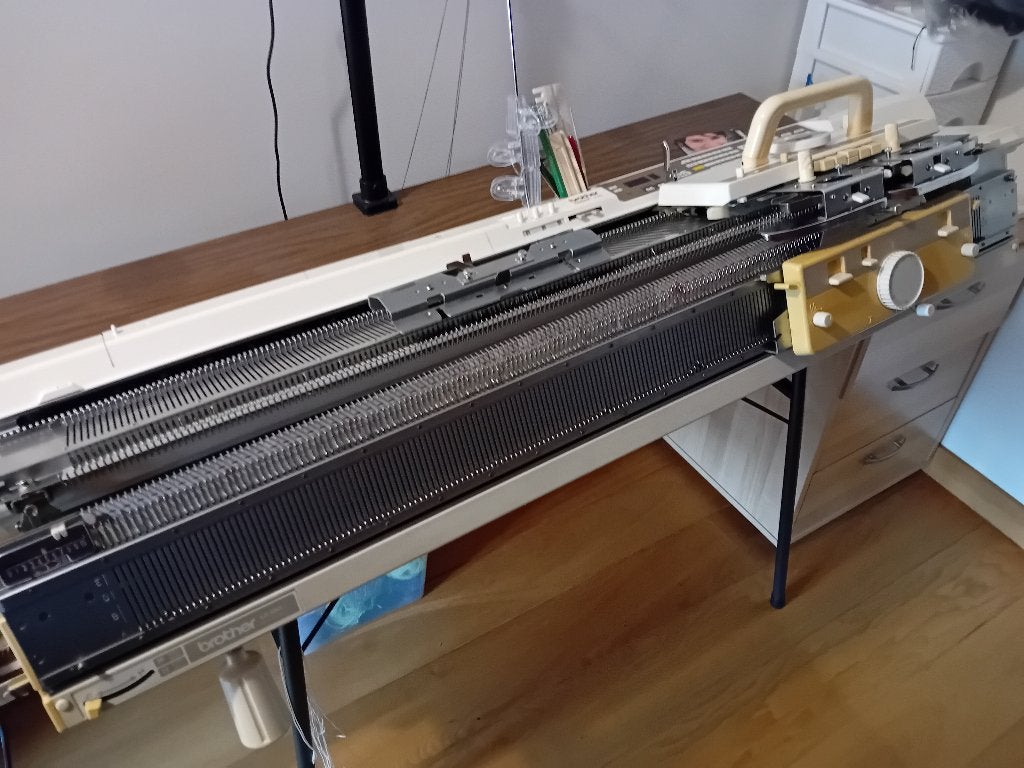 Breimachine Brother fijnbreier en grofbreier, Hobby en Vrije tijd, Breien en Haken, Gebruikt, Breien, Machine, Ophalen