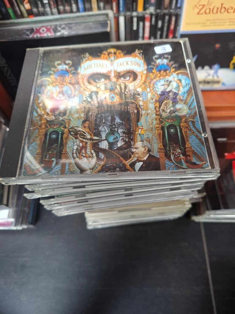 cd - michael jackson - dangerous, Pop, Ophalen of Verzenden, Zo goed als nieuw, Inclusief boekje