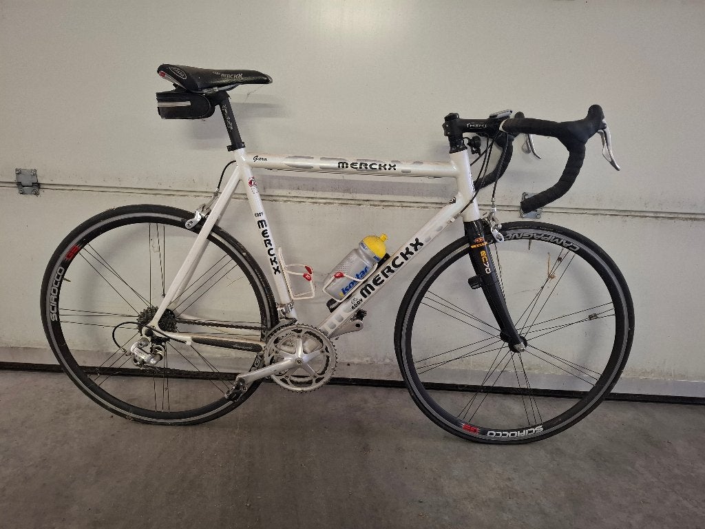Eddy Merckx gara 25 jaar jubileum editie, Fietsen en Brommers, Fietsen | Racefietsen, Minder dan 10 versnellingen, Heren, Aluminium