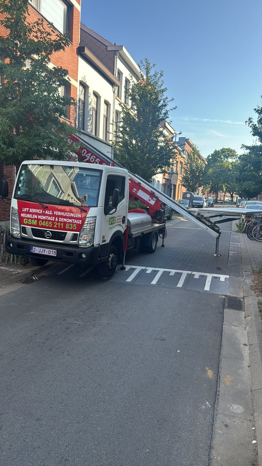 Mobellift in Antwerpen, Inpakservice