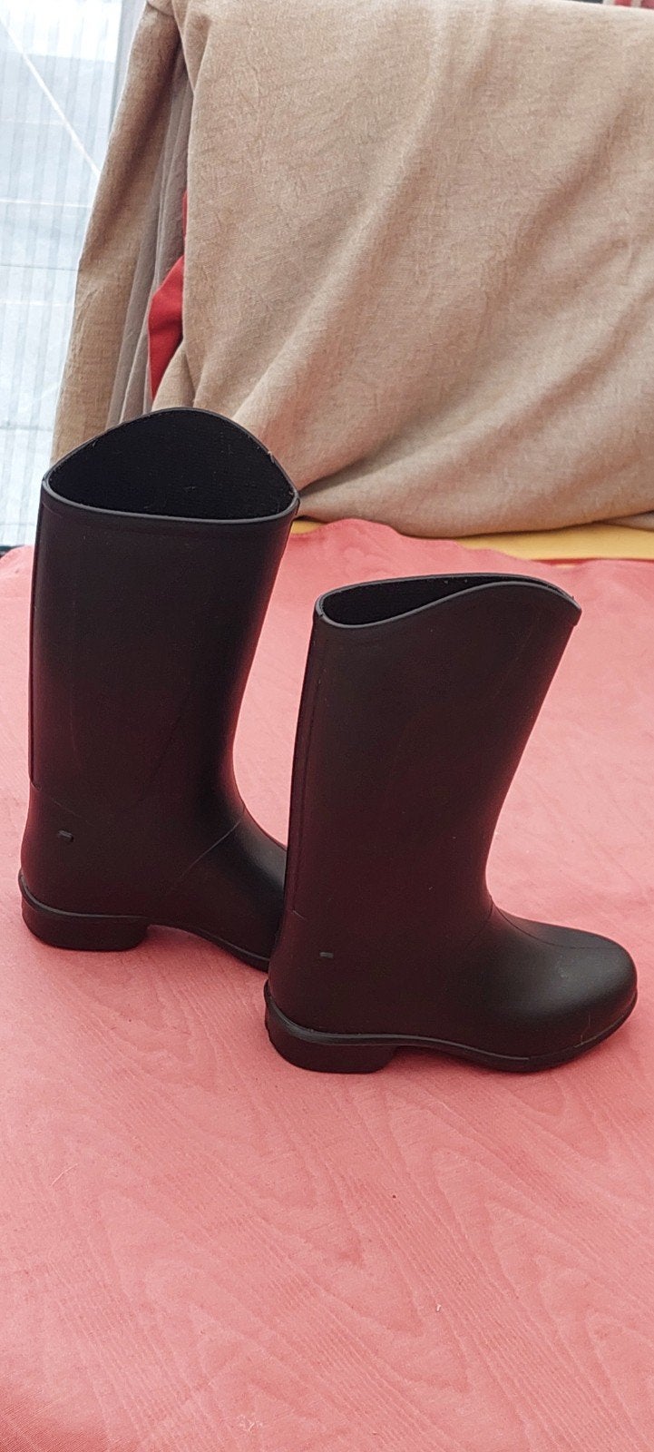 paardenrijlaarsen maat 30, Enlèvement ou Envoi, Comme neuf, Noir, Chaussures