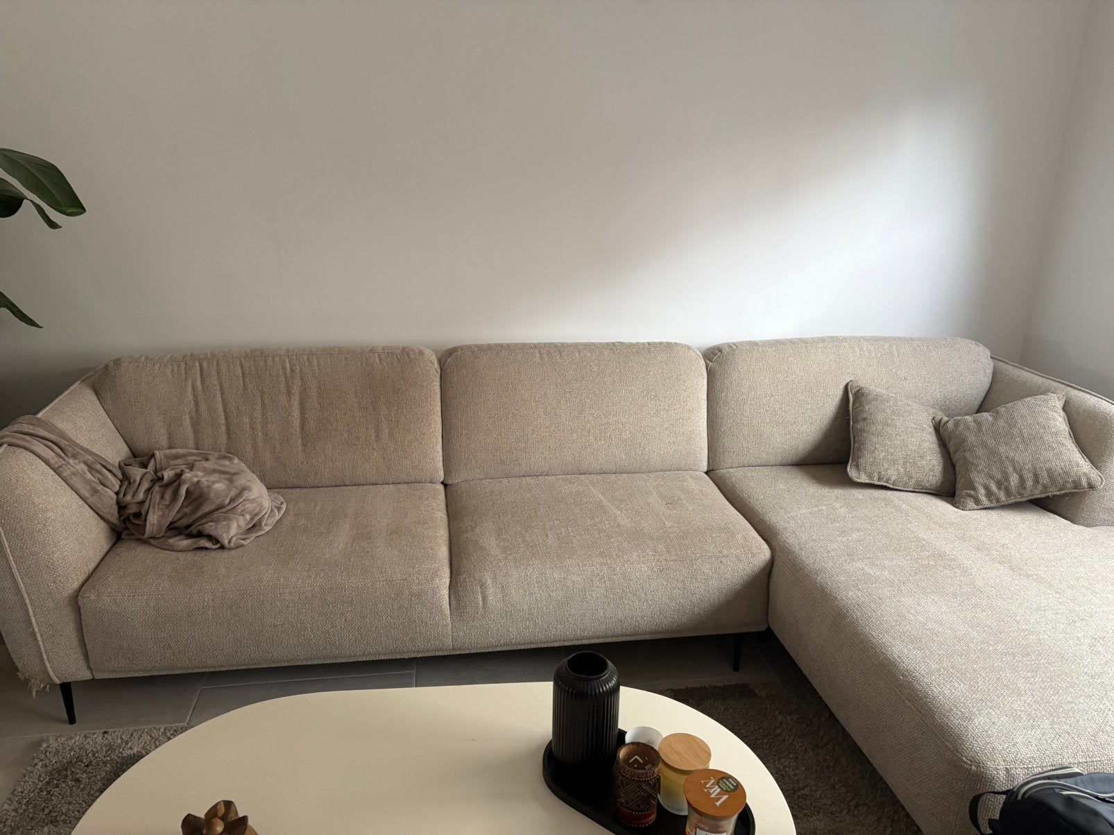 Divan de moins d’un an à vendre, Enlèvement, Tissus