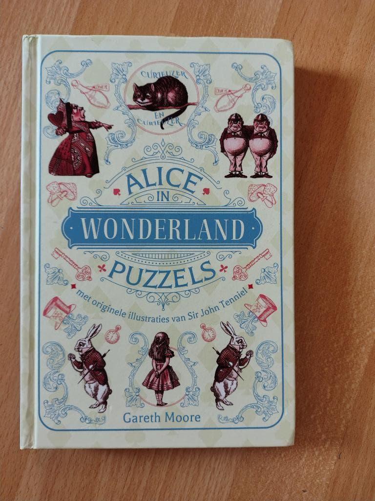 raadsel en puzzelboek Alice in wonderland nieuw, Ophalen of Verzenden, Nieuw, Puzzelboek