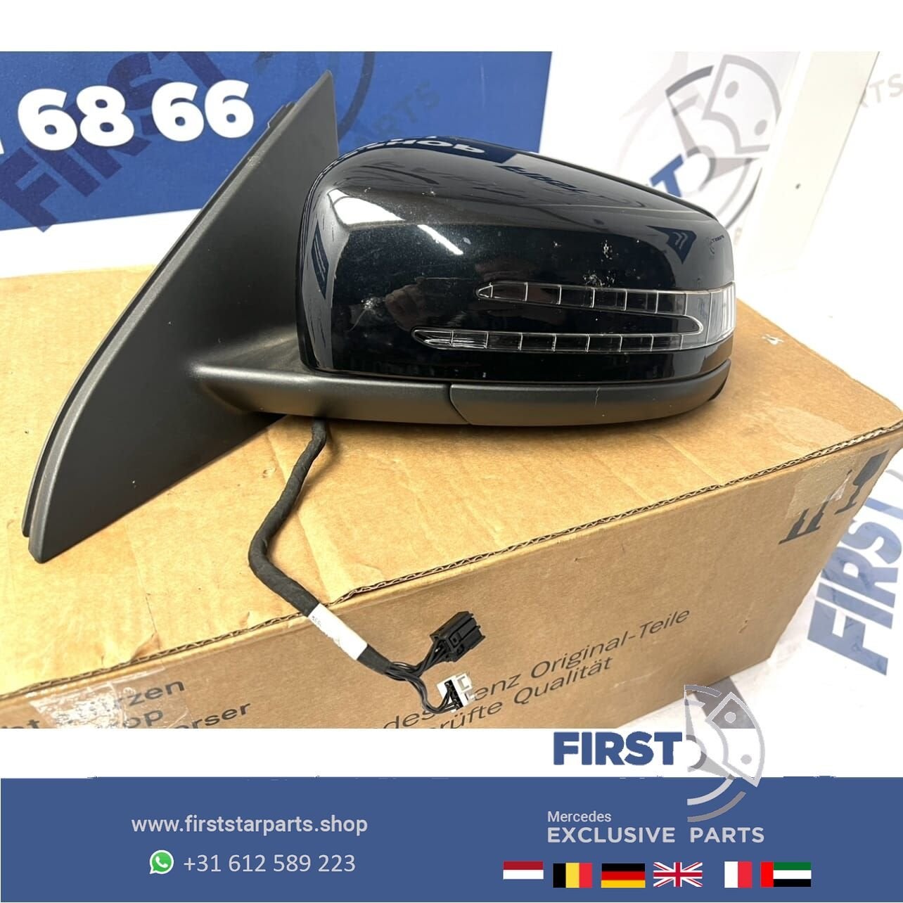 W176 A45 AMG SPIEGEL LINKS Mercedes A Klasse BUITENSPIEGEL A, Auto-onderdelen, Gebruikt, -, Ophalen of Verzenden, -