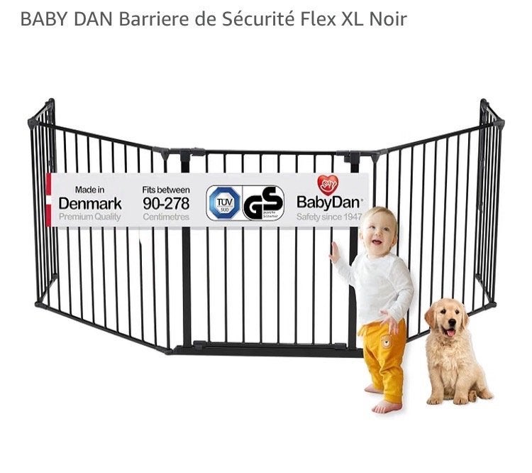 Barrière de sécurité, Barrière de sécurité, Comme neuf, Enlèvement, 115 cm ou plus