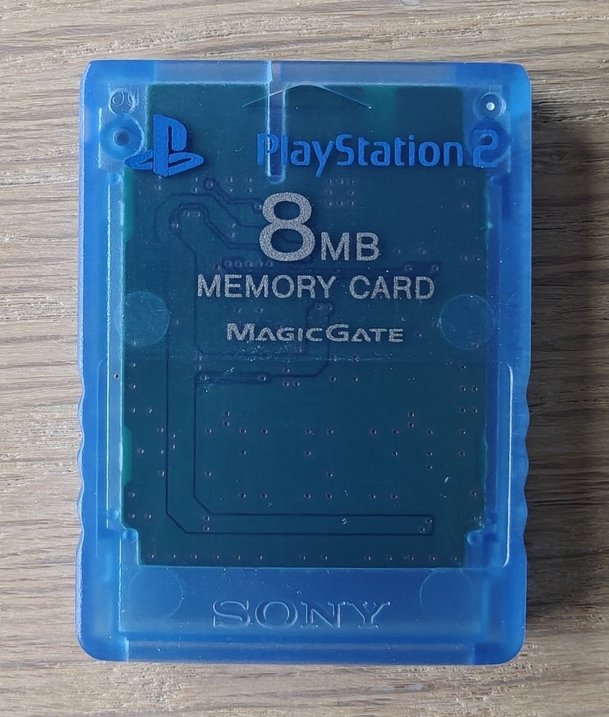 Nieuw: Sony PS2 8MB Memory Card Blauw, Games en Spelcomputers, Spelcomputers | Sony Consoles | Accessoires, Ophalen of Verzenden