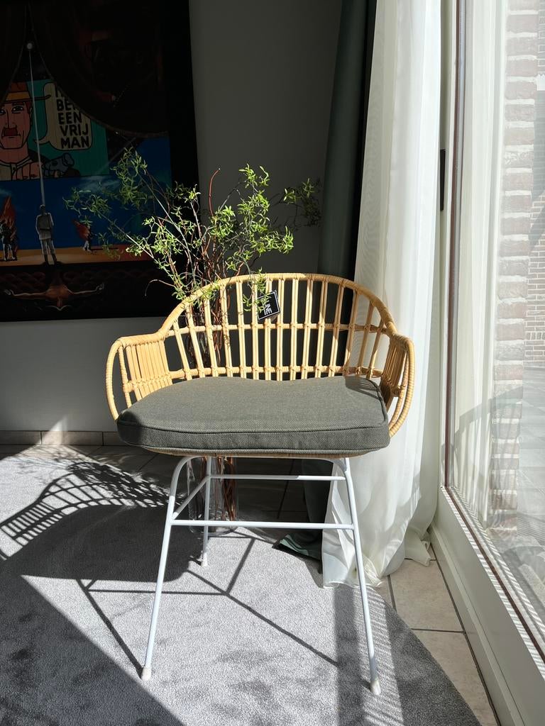 J line - 4 Rotan stoelen binnen/buiten - Nieuw - per stuk, Enlèvement, Neuf