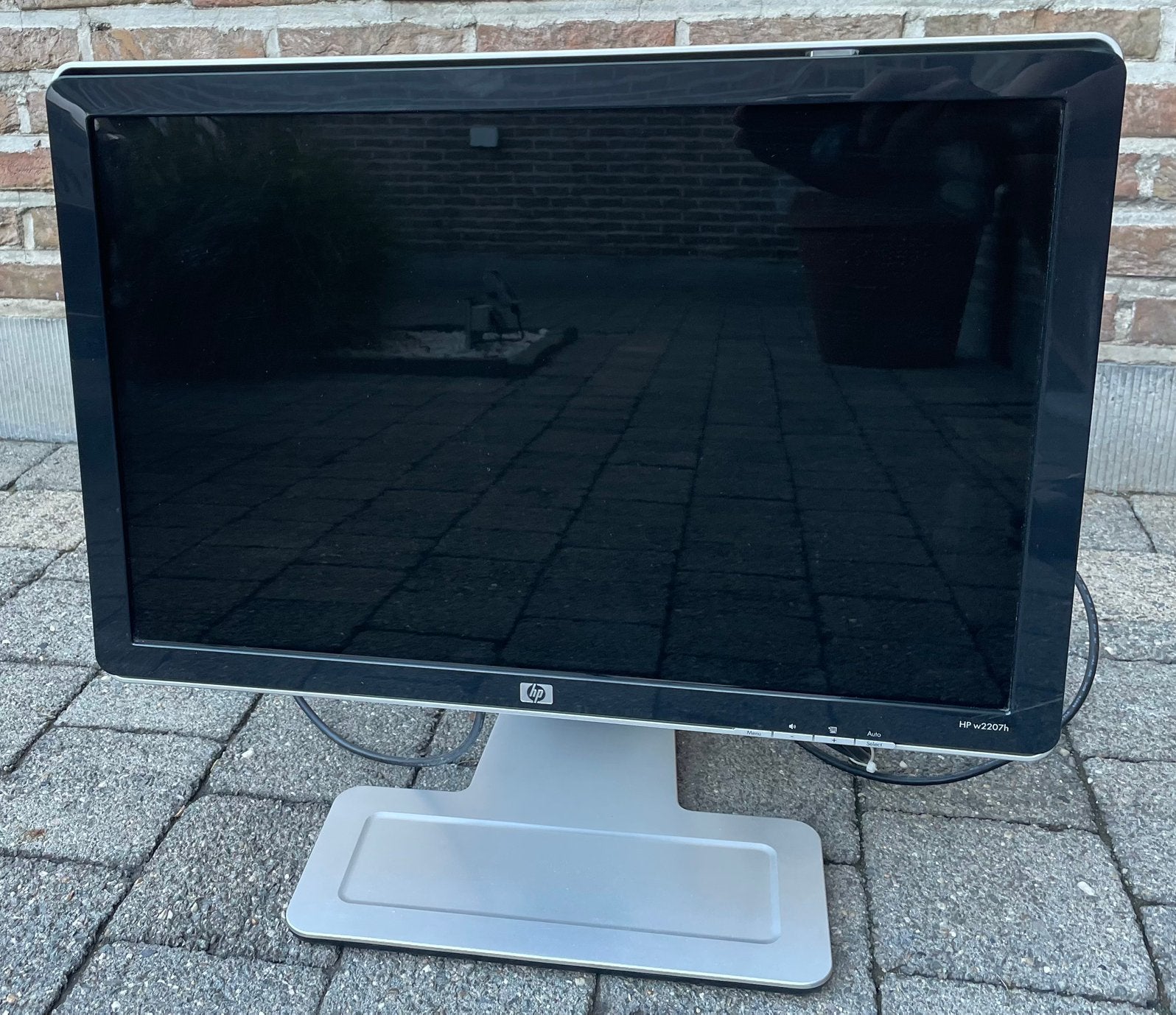 HP hdmi monitor 22 inch, Computers en Software, Ophalen, Gebruikt, HDMI