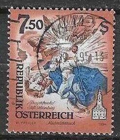 Oostenrijk 1994 - Yvert 1953 - Abdijen en Kloosters  (ST), Verzenden, Gestempeld