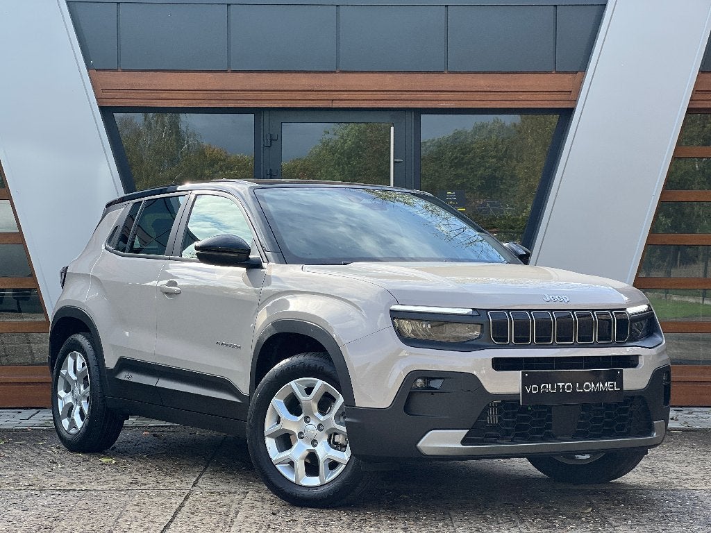 Jeep Avenger e-Hybrid '26 - FULL OPTION - 6100KM, Autos, Argent ou Gris, Achat, Entreprise, Noir
