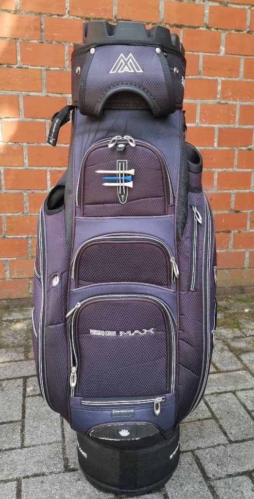 Cartbag Big Max Silencio voor trolley, Sport en Fitness, Ophalen, Gebruikt, Tas