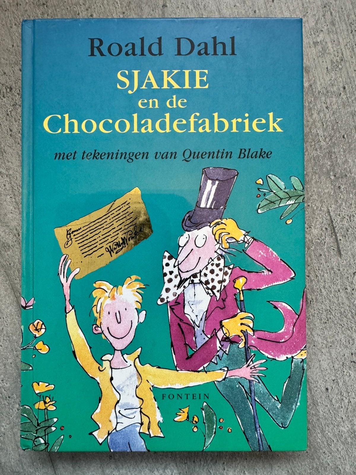 Roald Dahl - Sjakie en de chocoladefabriek, Boeken, Ophalen, Gelezen, Roald Dahl