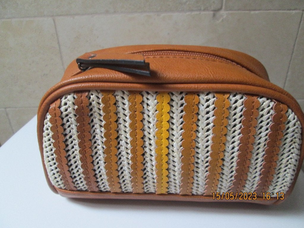 Trousse de maquillage, Bijoux, Sacs & Beauté, Enlèvement, Comme neuf, Brun, Homme ou Femme