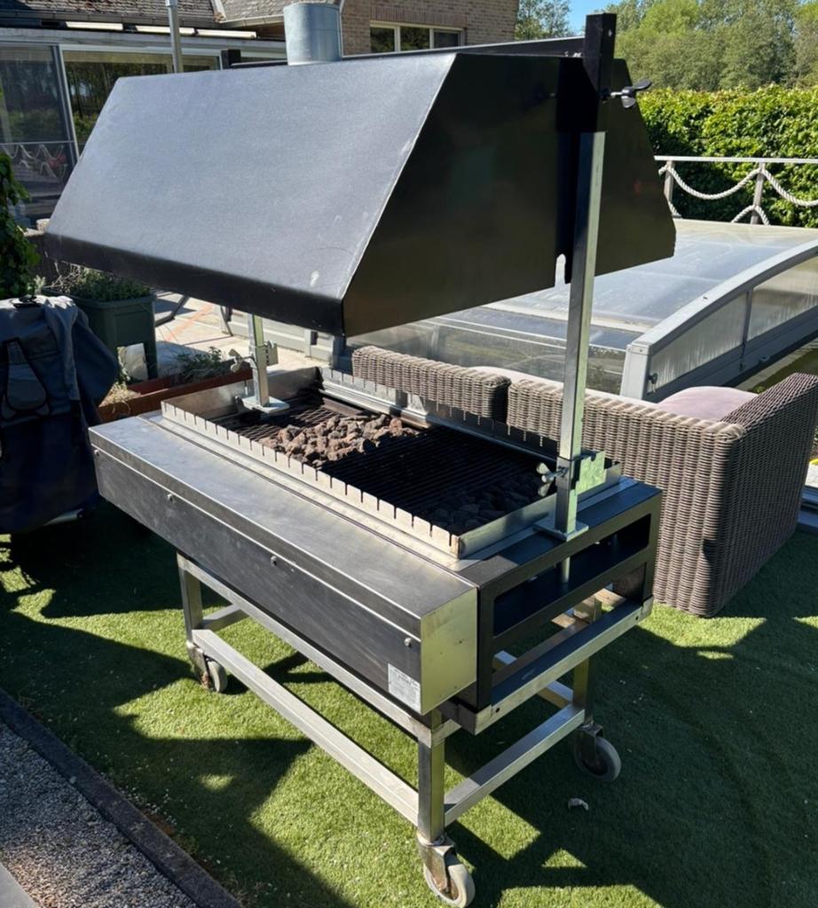 Barbecue à gaz avec chariot de service supplémentaire pour c, Enlèvement ou Envoi, Comme neuf, Ivas BBQ