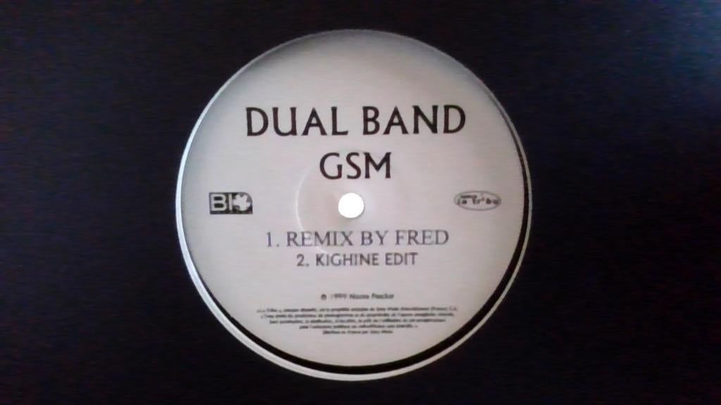 DUAL BAND " GSM ", Ophalen of Verzenden, Gebruikt, 12 inch, Techno of Trance