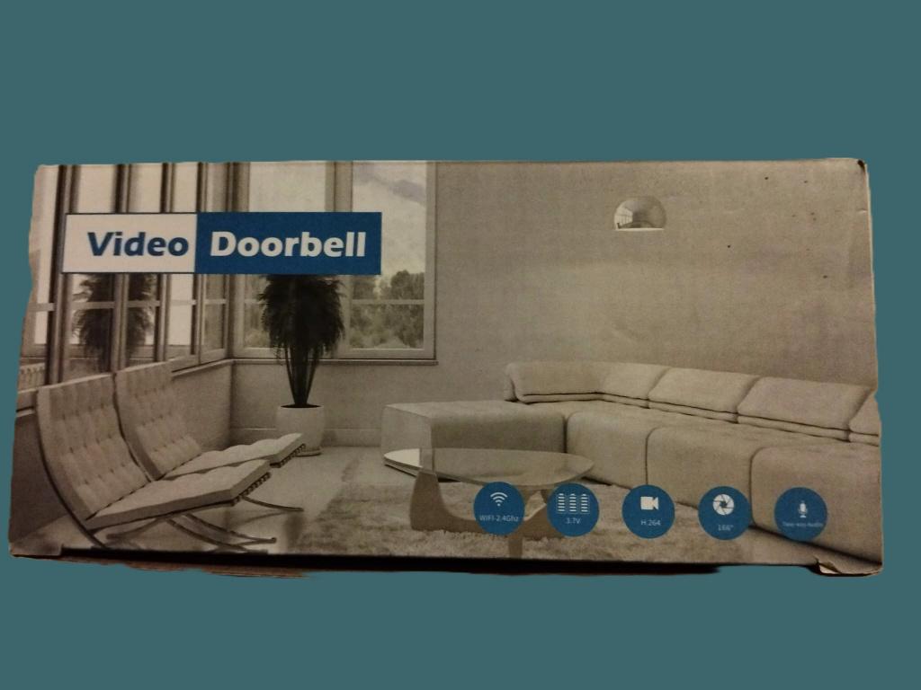 Draadloze video deurbel, Ophalen, Zo goed als nieuw, Draadloos