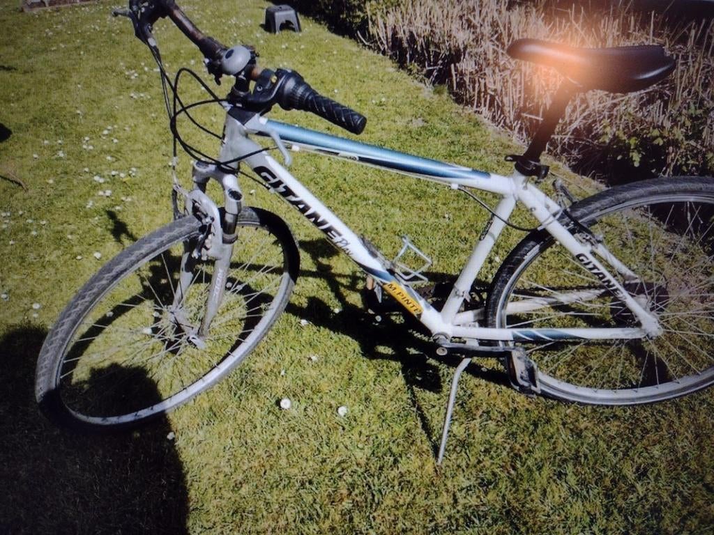 HEREN SPORTFIETS GITANE: 3x7 versnellingen-nieuw achterwiel, Vélos & Vélomoteurs, Enlèvement, Utilisé, Plus de 20 vitesses