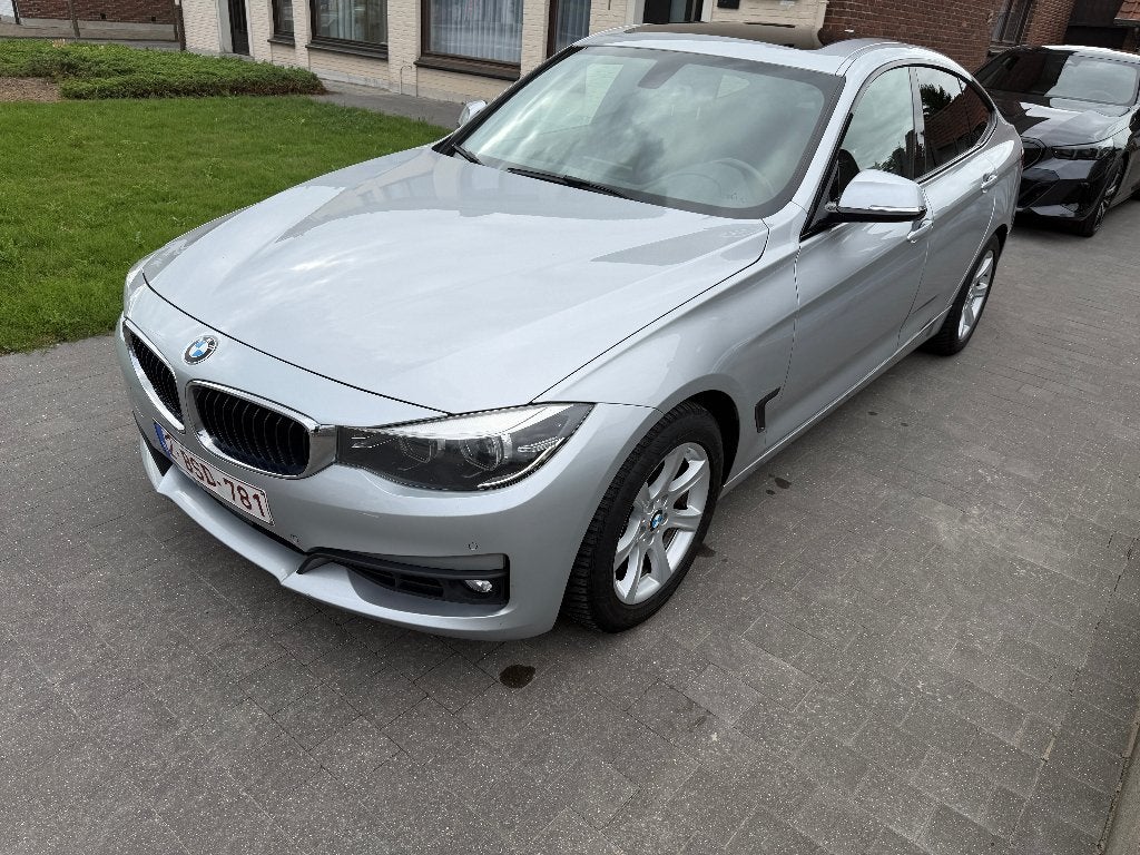 BMW 320d GT dA gran turismo, Autos, Cuir, Argent ou Gris, Achat, Euro 6