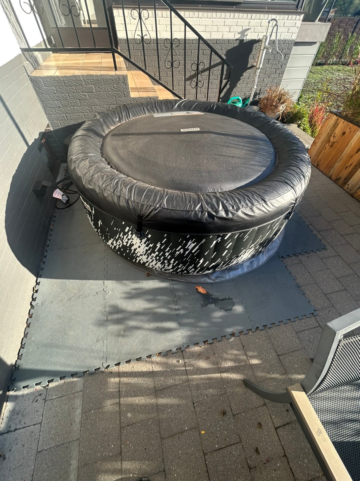 Intex jaccuzi, Tuin en Terras, Ophalen, Zo goed als nieuw
