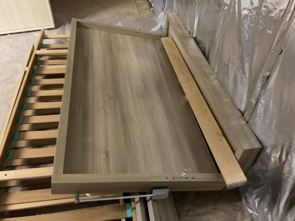 Mooi bed van 1,40 meter, Ophalen, 75 cm of meer, 200 cm of meer, Minder dan 100 cm