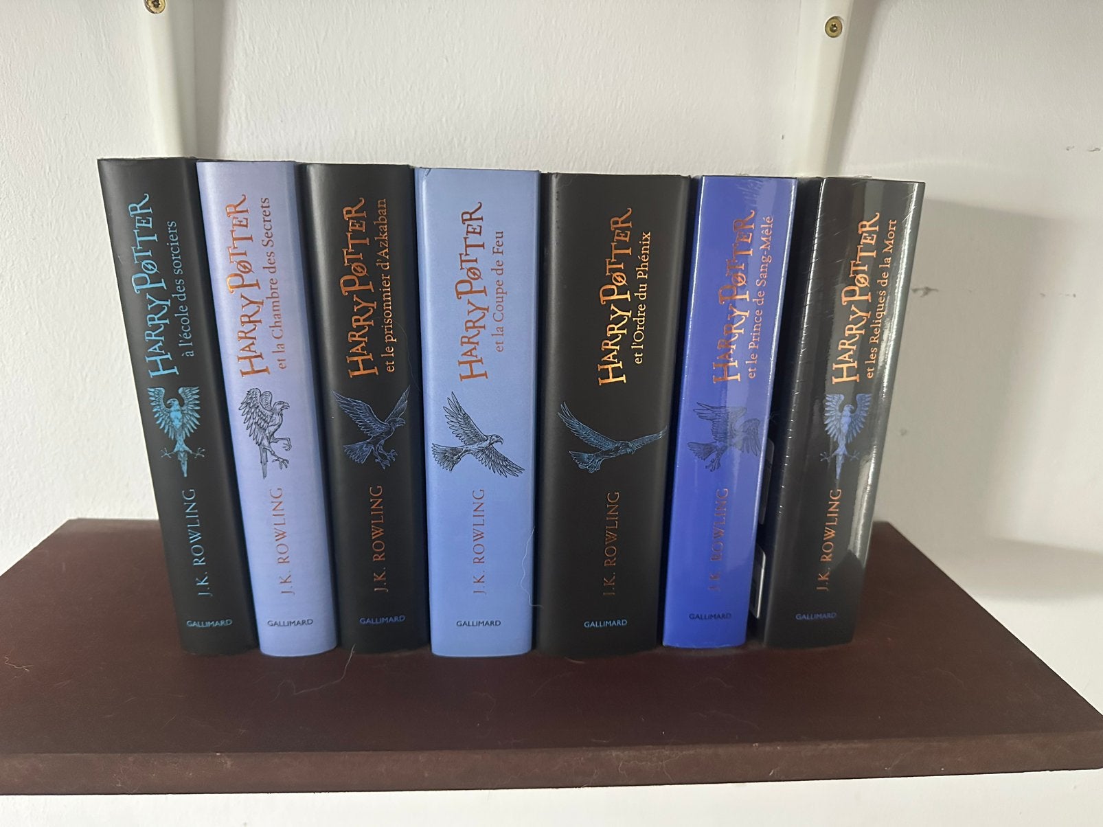 Livres Harry Potter collector 20 eme anniversaire- Serdaigle, Collections, Enlèvement, Utilisé, Livre, Poster ou Affiche