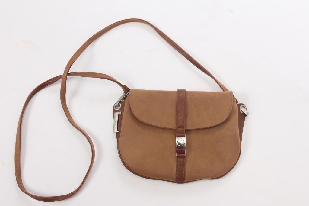 bruin schoudertasje crossbody BOO, Handtassen en Accessoires, Tassen | Damestassen, Ophalen of Verzenden, Gebruikt, Bruin, Schoudertasje