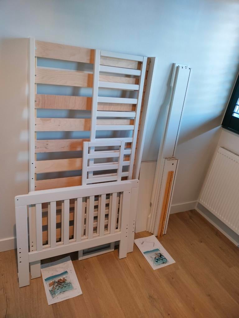 Peuterbed 'Plume' Petite Amelie, Ophalen, 70 tot 85 cm, 140 tot 160 cm, Zo goed als nieuw