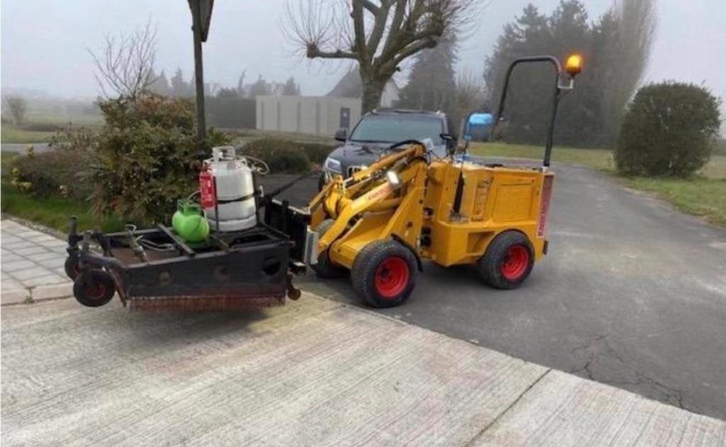 Thermische onkruidbrander weedcontrol, Enlèvement