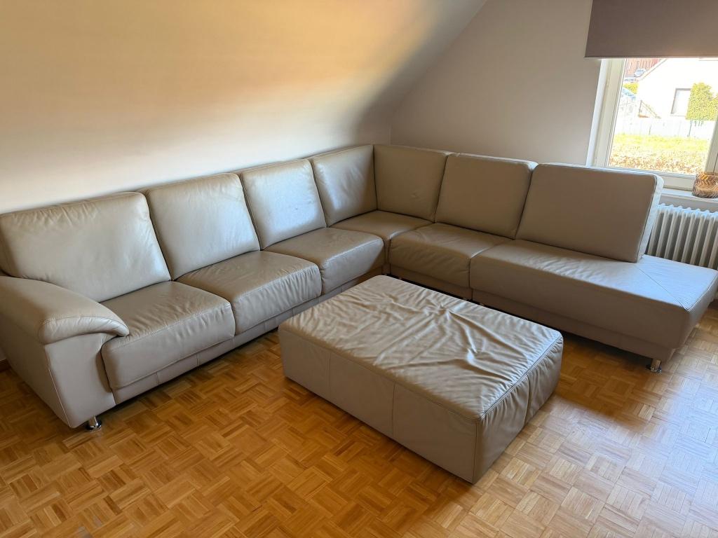 coin salon, Maison & Meubles, Enlèvement, Utilisé, Cuir