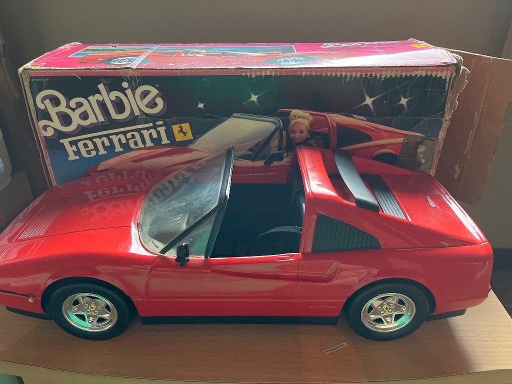 Ferrari Barbie collectors item, Ophalen, Gebruikt, Barbie